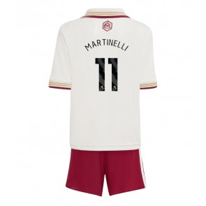 Arsenal Gabriel Martinelli #11 Rezervni Dres za Dječji 2025-26 Kratak Rukavima (+ kratke hlače)